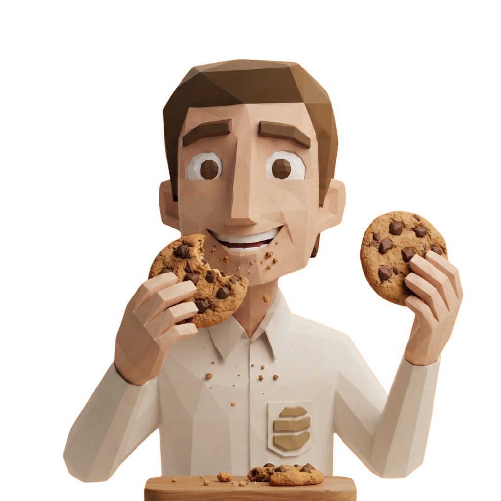 Mon Copain Digital croque un cookie